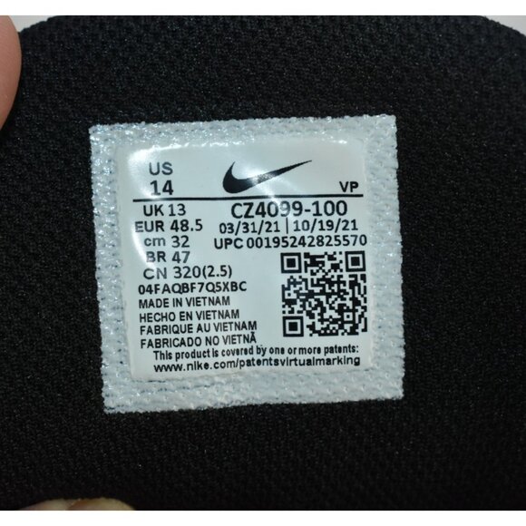 Nike Giannis Immortality Championship Men’s Shoes Size 14 Solid Black Basketball - Picture 10 of 10